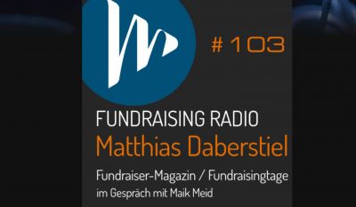 Fundraising Radio Interview Matthias Daberstiel